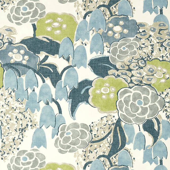 Laura Citrus and Blue AT23104 by Anna French Wallpaper Anna French Wallpaper Laura Citrus and Blue AT23104Wallpaper Willow Tree Non Woven Wallpaper UNITED STATES </p><p>Repeat: V: 24 27 - Fabric Carolina -