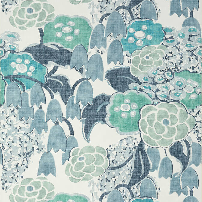 Laura Blue AT23105 by Anna French Wallpaper Anna French Wallpaper Laura Blue AT23105Wallpaper Willow Tree Non Woven Wallpaper UNITED STATES </p><p>Repeat: V: 24 27 - Fabric Carolina -