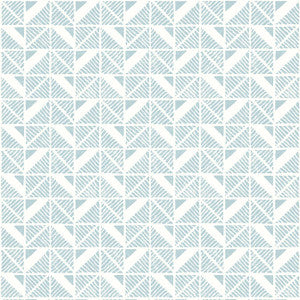 Bloomsbury Square Soft Blue AT23114 by Anna French Wallpaper