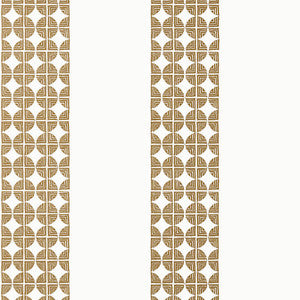 Fairmont Stripe Metallic Bronze AT23127 by Anna French Wallpaper