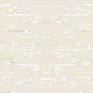Cloudwater Beige AT23151 By Anna French Wallpaper