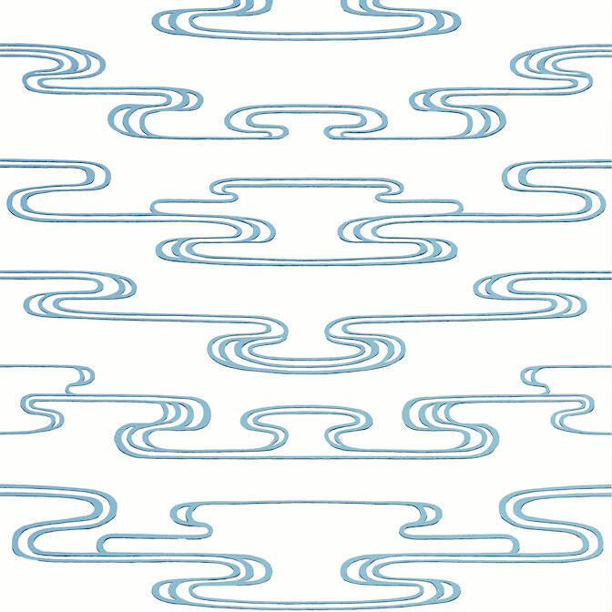Cloudwater Blue AT23153 by Anna French Wallpaper Anna French Wallpaper Cloudwater Blue AT23153Wallpaper Willow Tree Wallpaper UNITED STATES </p><p>Repeat: V: 25.25 27 - Fabric Carolina -