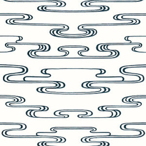 Cloudwater Black AT23155 By Anna French Wallpaper