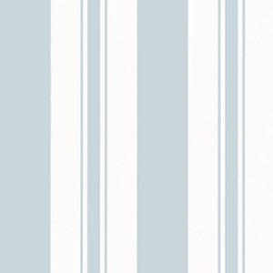 Keswick Stripe Soft Blue AT23170 By Anna French Wallpaper