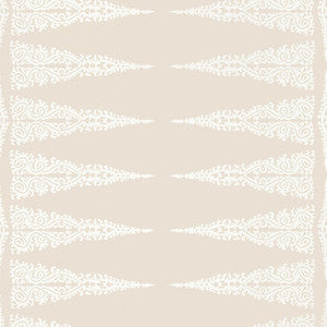 Ellery Stripe White on Beige AT24541 by Anna French Wallpaper