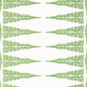 Ellery Stripe Kelly on White AT24546 by Anna French Wallpaper