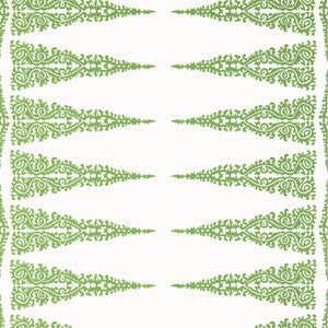Ellery Stripe Kelly on White AT24546 By Anna French Wallpaper