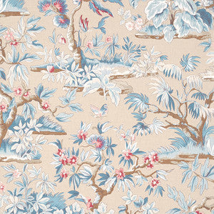 Elwood Document Linen AT24564 by Anna French Wallpaper
