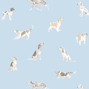 Buddy Blue AT24602 by Anna French Wallpaper