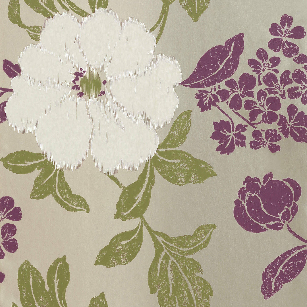 RUE DE SEINE - Metallic Pewter By Anna French Wallpaper