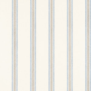 Beckley Stripe Sky AT57823 by Anna French Wallpaper