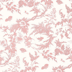 Newlands Toile Blush AT57835 by Anna French Wallpaper