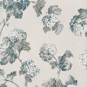 Sussex Hydrangea Slate and Linen AT57847 by Anna French Wallpaper