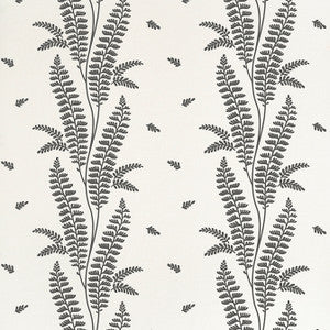 Ensbury Fern Black AT57884 by Anna French Wallpaper