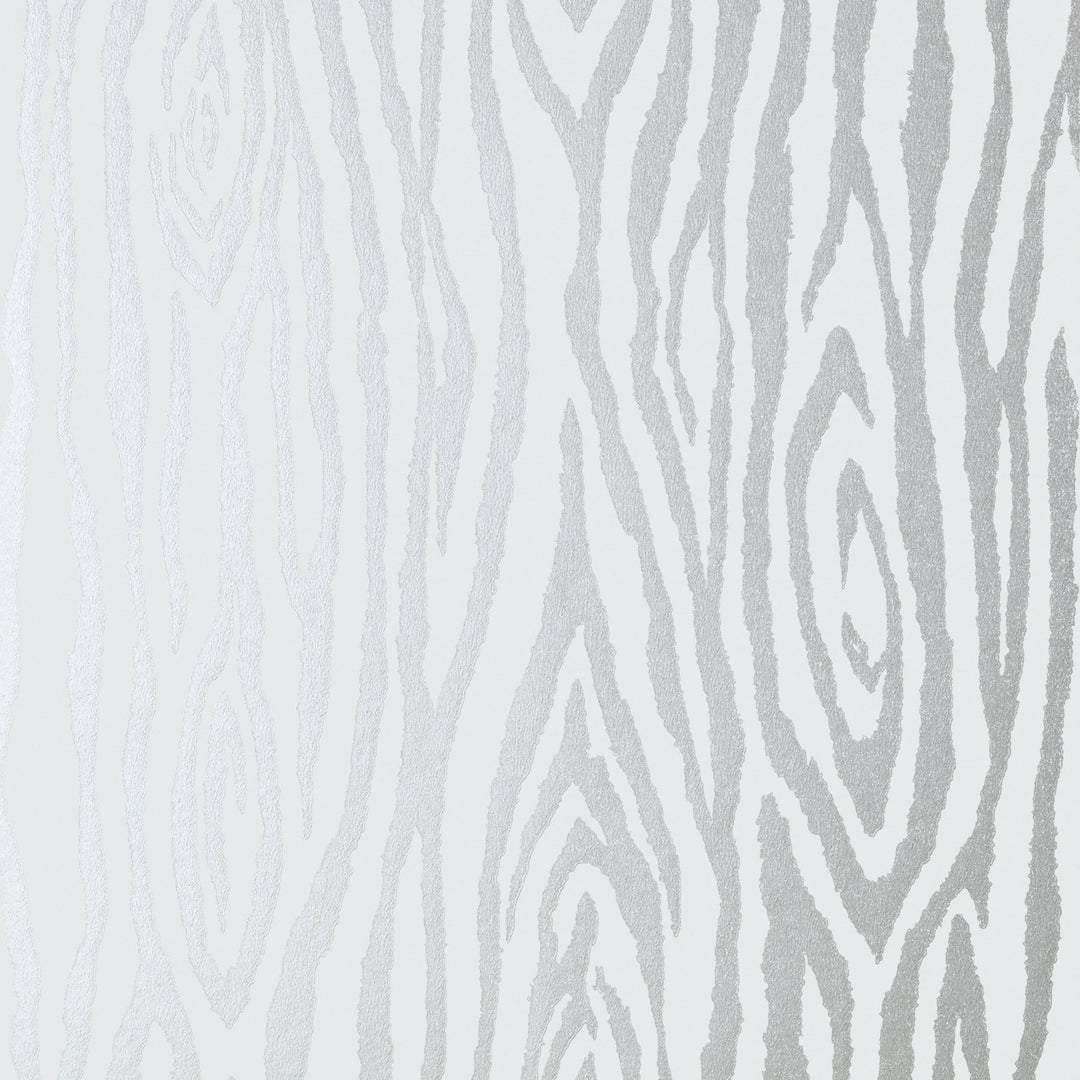 SURREY WOODS - Metallic Silver By Anna French Wallpaper