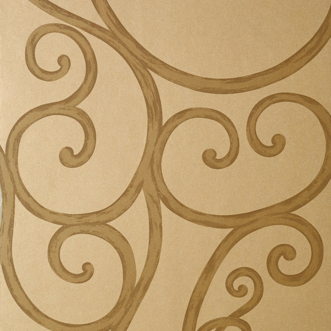 PALACE GATE - Metallic Gold By Anna French Wallpaper