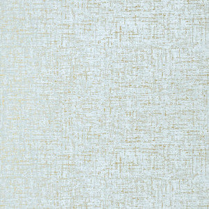 Tresco Metallic Gold on Aqua AT6118 by Anna French Wallpaper