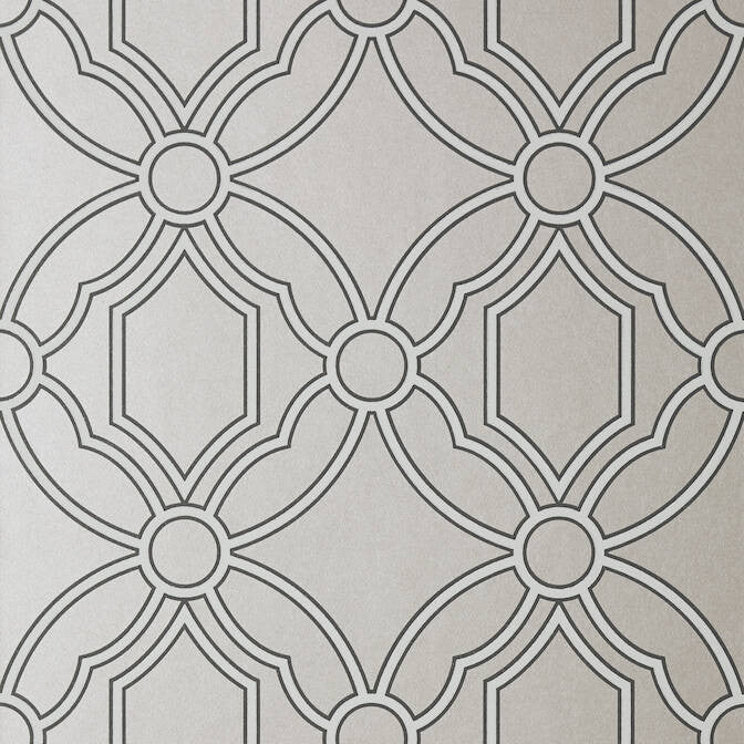 Roscoe Silver AT6126 by Anna French Wallpaper Anna French Wallpaper Roscoe Silver AT6126Wallpaper Serenade Non Woven Wallpaper UNITED KINGDOM </p><p>Repeat: V: 10.25 20.5 - Fabric Carolina -