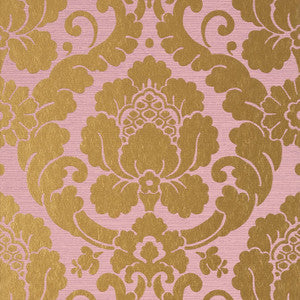 Marlow Lavender with Metallic Gold AT6131 by Anna French Wallpaper