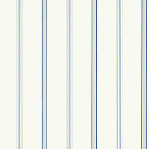 Dawson Stripe Blue and White AT6138 by Anna French Wallpaper