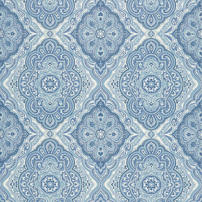 Sterling Blue and White AT6143 by Anna French Wallpaper Anna French Wallpaper Sterling Blue and White AT6143Wallpaper Serenade Non Woven Wallpaper UNITED KINGDOM </p><p>Repeat: V: 10.25 20.5 - Fabric Carolina -