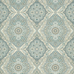 Sterling Aqua AT6144 by Anna French Wallpaper