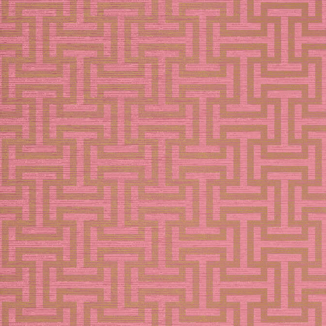 Rymann Metallic Gold on Pink AT6152 by Anna French Wallpaper Anna French Wallpaper Rymann Metallic Gold on Pink AT6152Wallpaper Serenade Non Woven Wallpaper UNITED KINGDOM </p><p>Repeat: V: 5 20.5 - Fabric Carolina -