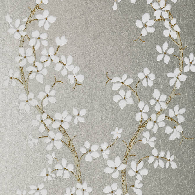 St. Albans Grove White and Silver AT6156 by Anna French Wallpaper Anna French Wallpaper St. Albans Grove White and Silver AT6156Wallpaper Serenade Non Woven Wallpaper UNITED KINGDOM </p><p>Repeat: V: 25.5 20.5 - Fabric Carolina -