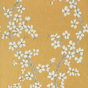 St. Albans Grove Metallic Gold AT6158 by Anna French Wallpaper