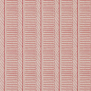 Montecito Stripe Red AT78722 by Anna French Wallpaper