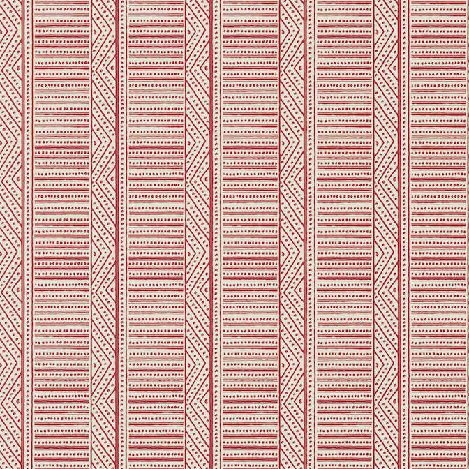 Montecito Stripe Red AT78722 by Anna French Wallpaper Anna French Wallpaper Montecito Stripe Red AT78722Wallpaper Palampore Non Woven Wallpaper UNITED KINGDOM </p><p>Repeat: V: 6.25 27 - Fabric Carolina -