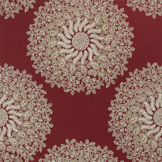 La Provence Red AT78728 by Anna French Wallpaper Anna French Wallpaper La Provence Red AT78728Wallpaper Palampore Non Woven Wallpaper U.S.A. </p><p>Repeat: V: 25.25 27 - Fabric Carolina -