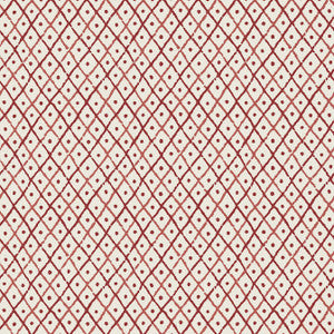 Mini Trellis Red AT78755 by Anna French Wallpaper