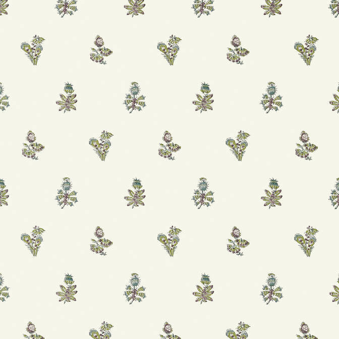 Jouy Eggplant and Green AT78757 by Anna French Wallpaper Anna French Wallpaper Jouy Eggplant and Green AT78757Wallpaper Palampore Non Woven Wallpaper U.S.A. </p><p>Repeat: V: 12.5 27 - Fabric Carolina -