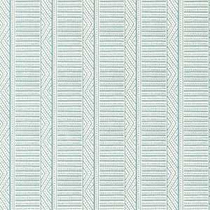 Montecito Stripe Robin's Egg AT78768 by Anna French Wallpaper