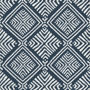 Donavin Diamond Navy AT78775 by Anna French Wallpaper