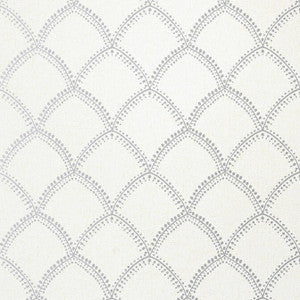 Burmese Metallic on Alabaster AT7906 by Anna French Wallpaper