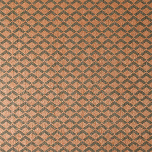 Cashiers Charcoal and Metallic Copper AT79112 by Anna French Wallpaper