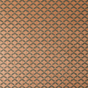 Cashiers Charcoal and Metallic Copper AT79112 By Anna French Wallpaper