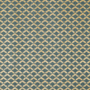 Cashiers Metallic Gold and Teal AT79114 by Anna French Wallpaper