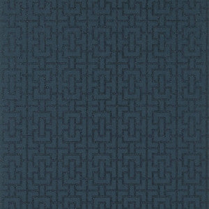 Bridle Navy AT79122 by Anna French Wallpaper