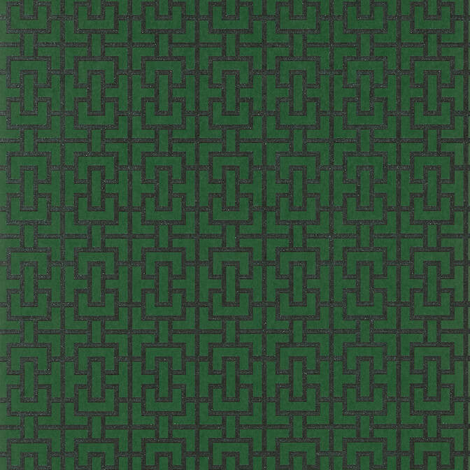Bridle Emerald Green AT79123 by Anna French Wallpaper Anna French Wallpaper Bridle Emerald Green AT79123Wallpaper Small Scale Non Woven Wallpaper BELGIUM </p><p>Repeat: V: 4.25 20.5 - Fabric Carolina -