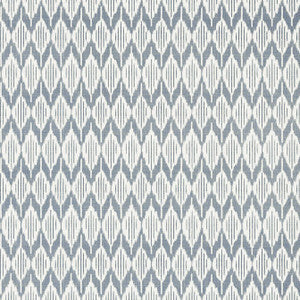 Balin Ikat Navy AT79132 By Anna French Wallpaper