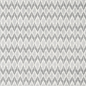 Balin Ikat Black AT79133 by Anna French Wallpaper