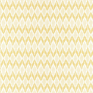 Balin Ikat Yellow AT79135 by Anna French Wallpaper