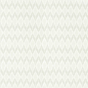 Balin Ikat Grey AT79136 by Anna French Wallpaper