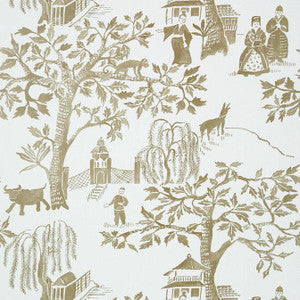 Willow Wood Aqua AT7913 by Anna French Wallpaper