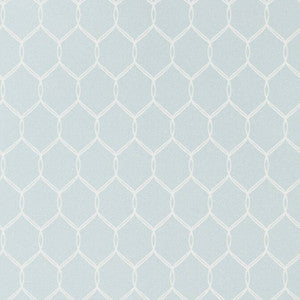 Leland Trellis Soft Blue AT79147 by Anna French Wallpaper
