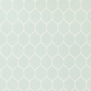 Leland Trellis Aqua AT79148 by Anna French Wallpaper