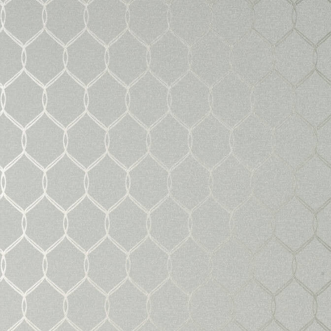 Leland Trellis Grey on Metallic Silver AT79149 by Anna French Wallpaper Anna French Wallpaper Leland Trellis Grey on Metallic Silver AT79149Wallpaper Small Scale Non Woven Wallpaper UNITED KINGDOM </p><p>Repeat: V: 5 20.5 - Fabric Carolina -
